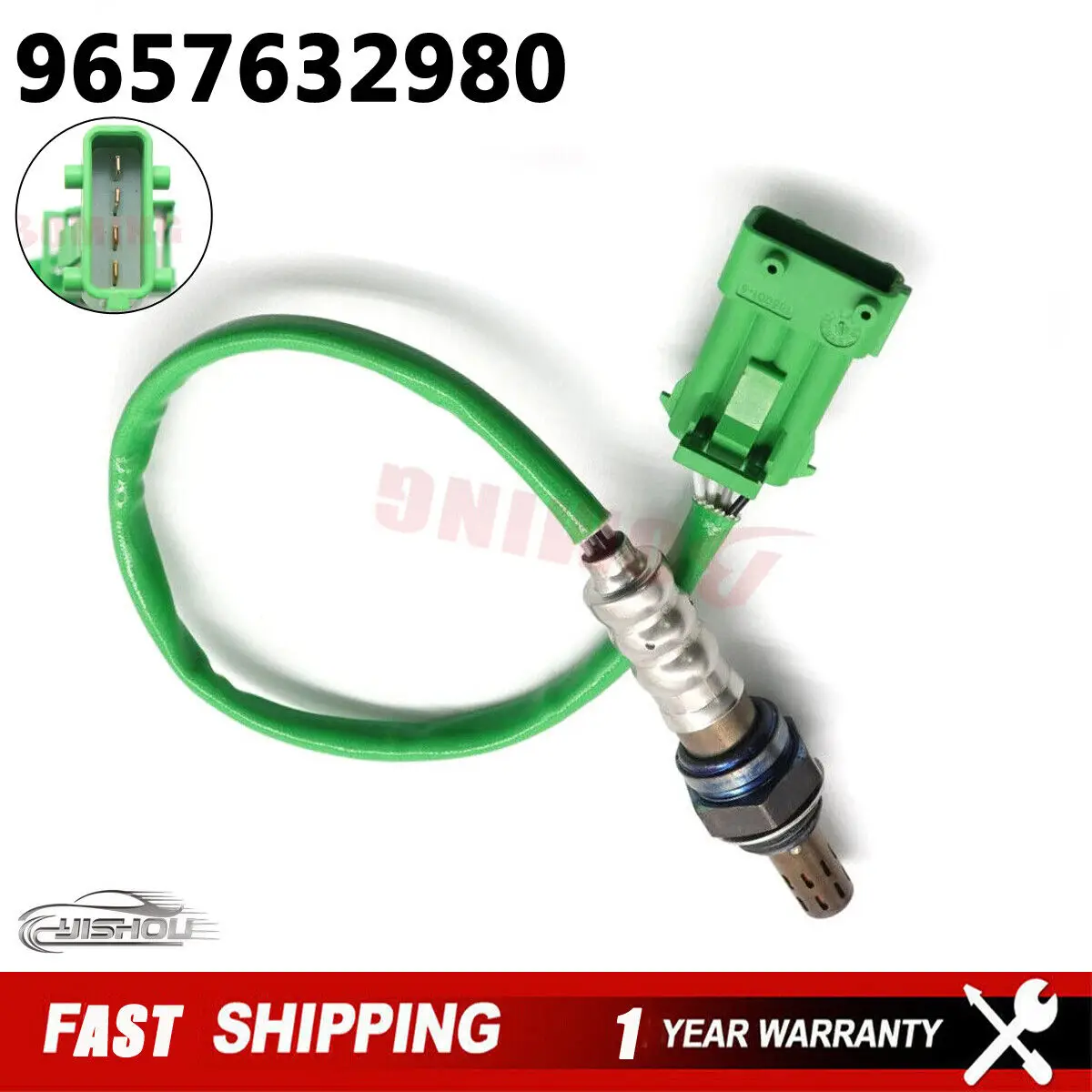 9657632980 Air Fuel Ratio Sensor Oxygen O2 Lambda Sensor for Citroen C2 C3 C4 Nemo Peugeot 206 207 For Partner Fiat Qubo Fiorino