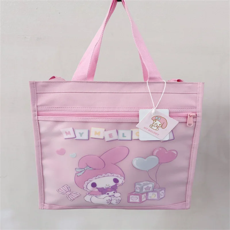 Sanrio Nieuwe Happei Hond Student Schooltas Cartoon Schattige Kinderen Grote Capaciteit Lichtgewicht Melodie Enkele Schoudertas