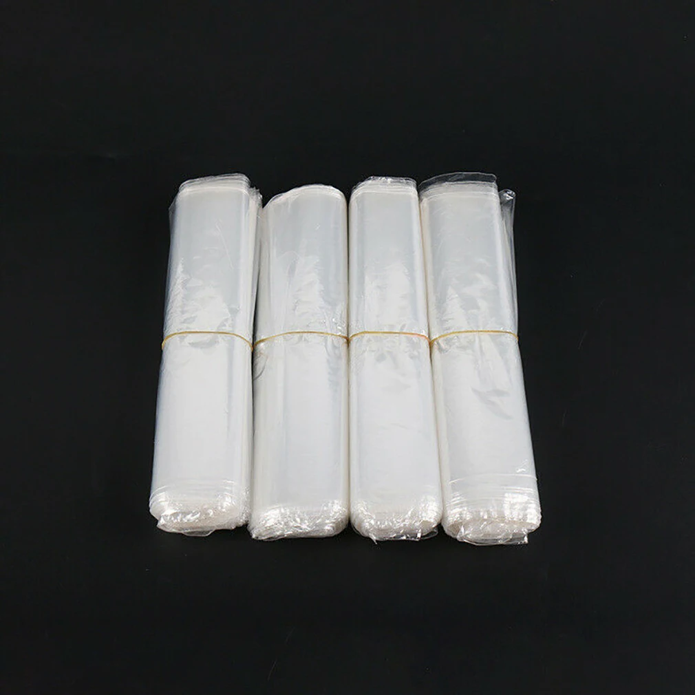 Film Wrap Shrink Bag Home Kitchen Seal Packing Shrinkable 100 PCS Recyclable Materials DIY Puncture Resistance