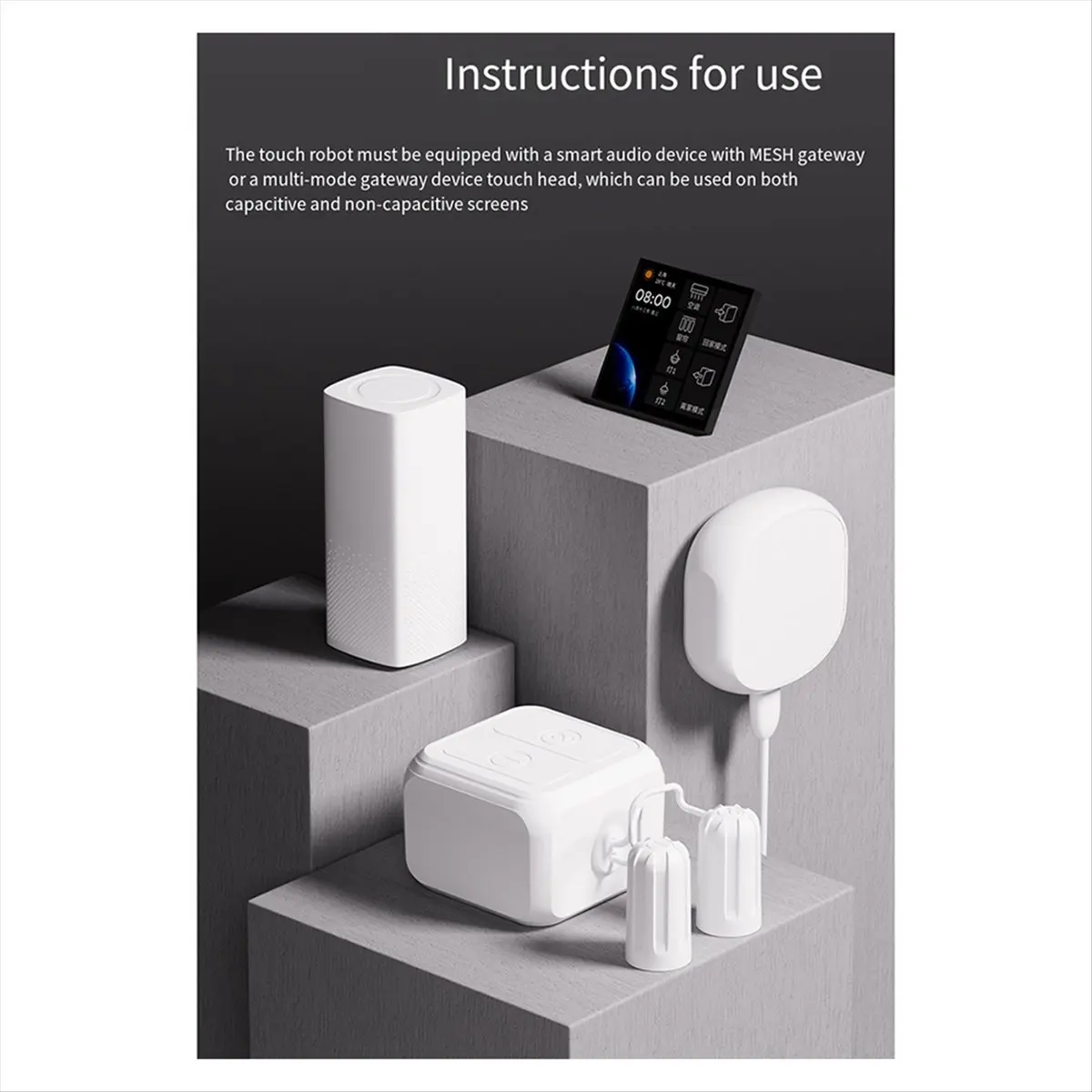 Top New Mesh Smart Mijia Rechargeable Switch Fingerbot Socket Bot Lights Garage Curtains Robot Remoter Home Voice Assistant