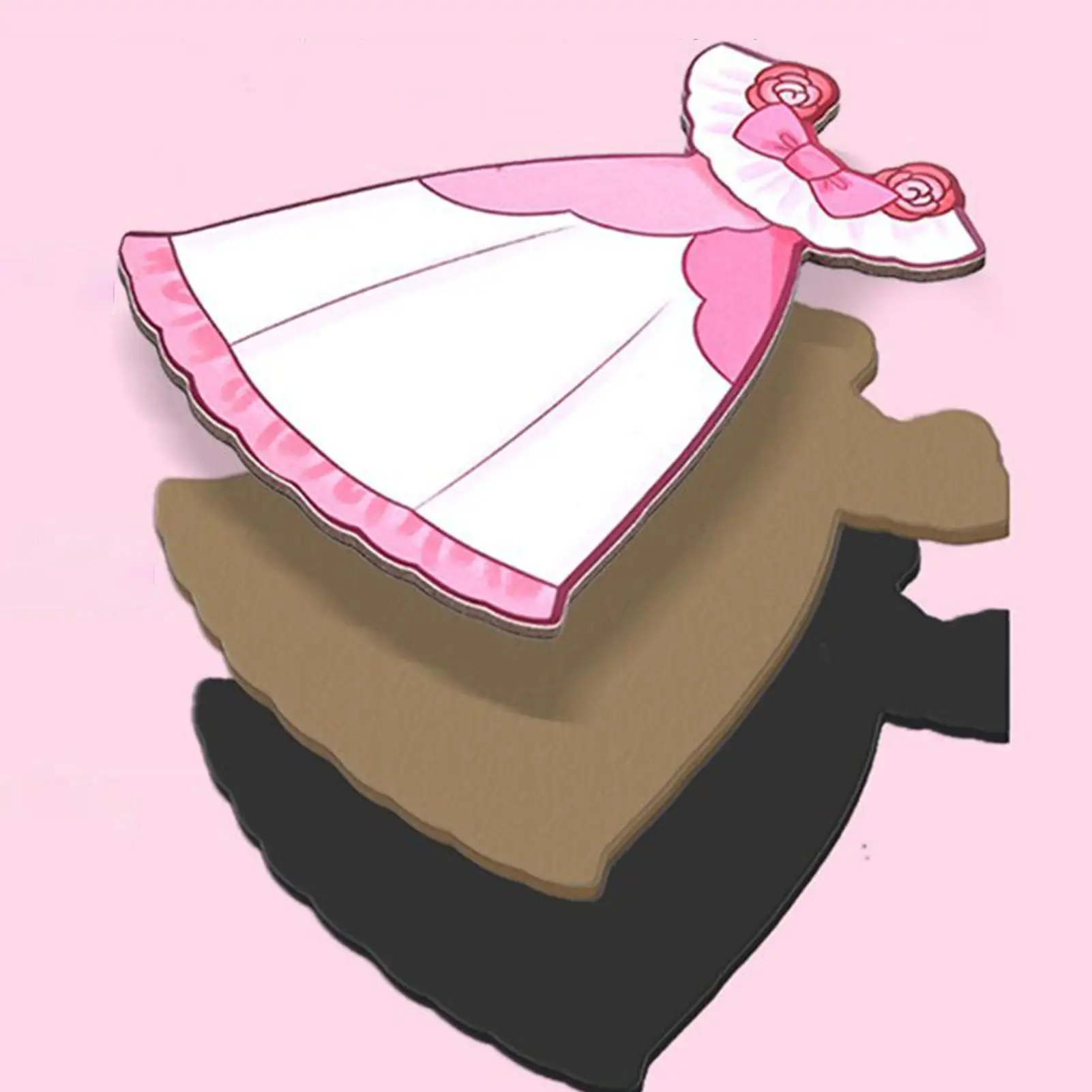 Магнитный пазл, двусторонние магнитные пазлы для ролевых игр, нарядные пазлы для детей, девочек-подростков, малышей, семейной школы, дома