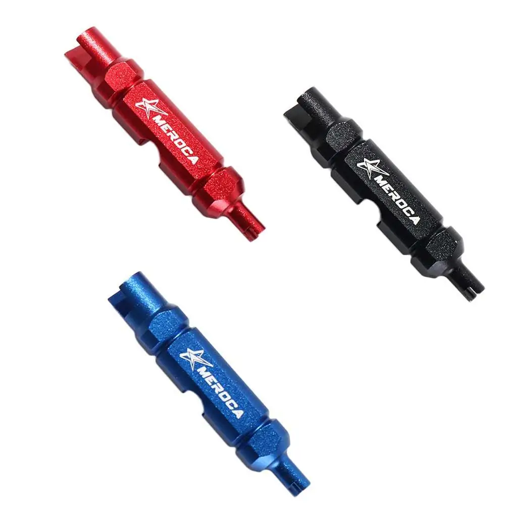 3 in 1 Schrader Valve Tool Disassembly Prismatic Shape Valve Core Wrench Portable No Slipping Air Nozzle Wrench