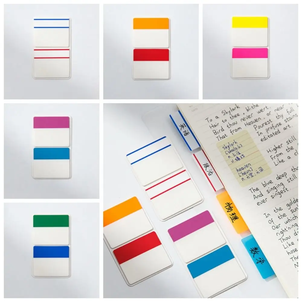 50 Sheets Keypoints Marker Index Stickers Taking Notes Bookmark Sticky Notes Aesthetic Reading Labels Office