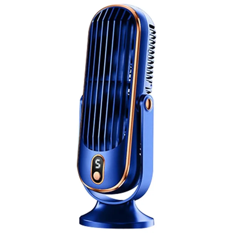 

A84G-720° Flippable Bladeless Tower Fan, Oscillating Silent Fan With 5 Modes, Energy Efficient For Bedroom Office