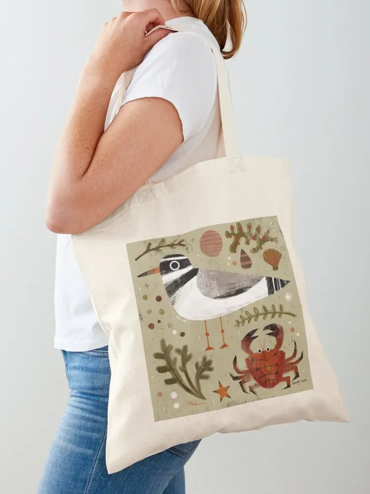 

Plover and Crab Tote Bag sac pour femme Women's bag woman shopping bag