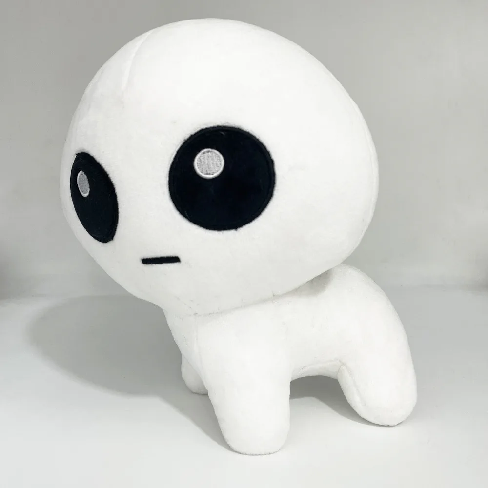 White Big Eye 25cm Tbh Creature Soft Plush Toy Anime Cute Creature Plushie Stuffed Pillow Doll Birthday Gift For Children