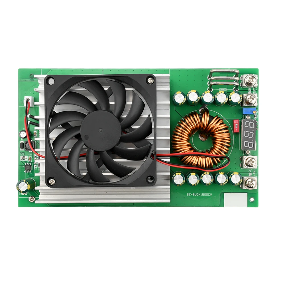 DC15-90V para DC2.5-72V Módulo Buck Ajustável Módulo de Fonte de Alimentação Regulada 1500W 50A de Alta Potência Com Display Digital