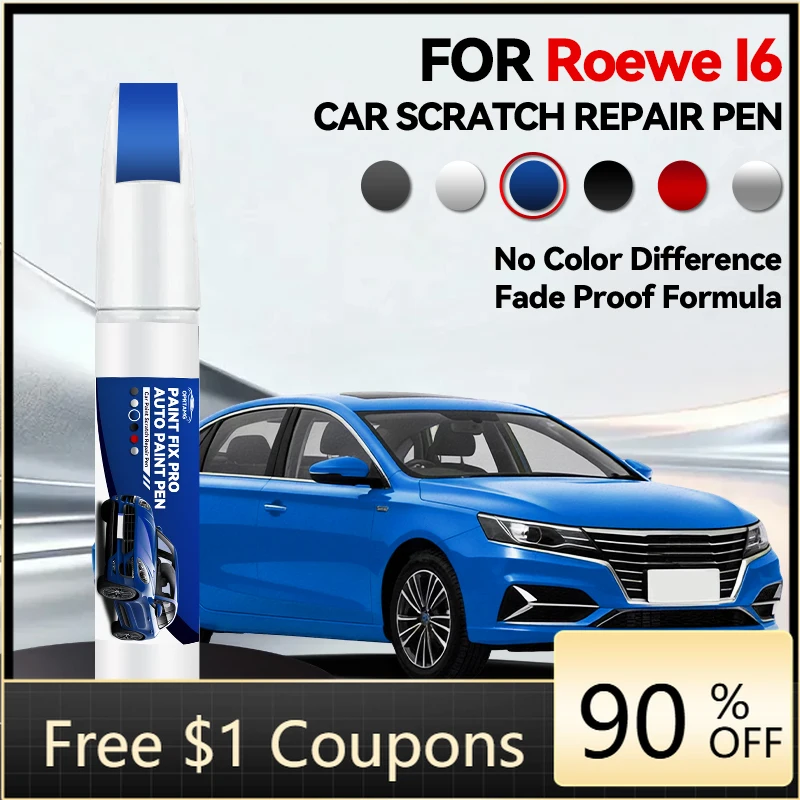

Ручка-корректор для ремонта лакокрасочного покрытия Roewe I6 1990-2026, средство для удаления царапин, аксессуары для авто, черный, белый, серебристый, серый, синий, красный