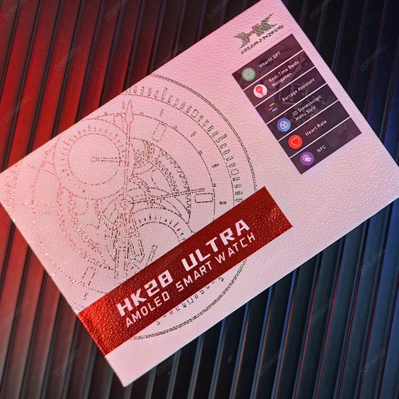 HK28 Ultra AMOLED Смарт-часы для мужчин и женщин NFC ChatGPT с управлением жестами Смарт-часы с пульсометром Спортивные часы 7 Ultra для Samsung 2025