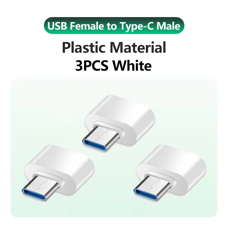 USB naar USB C-adapter voor iPhone 17 USB C Female naar USB Male Autolader Adapter Type C Converter voor Apple 16 voor Samsung Galaxy