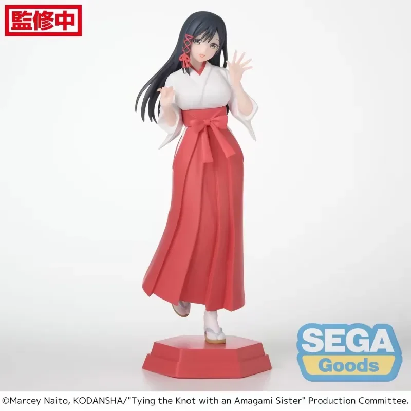 En Stock Original SEGA Amagami Yae Amagami Yuna Amagami Asahi muñecas lindas de escritorio Anime figura de acción juguete para regalo modelo colección