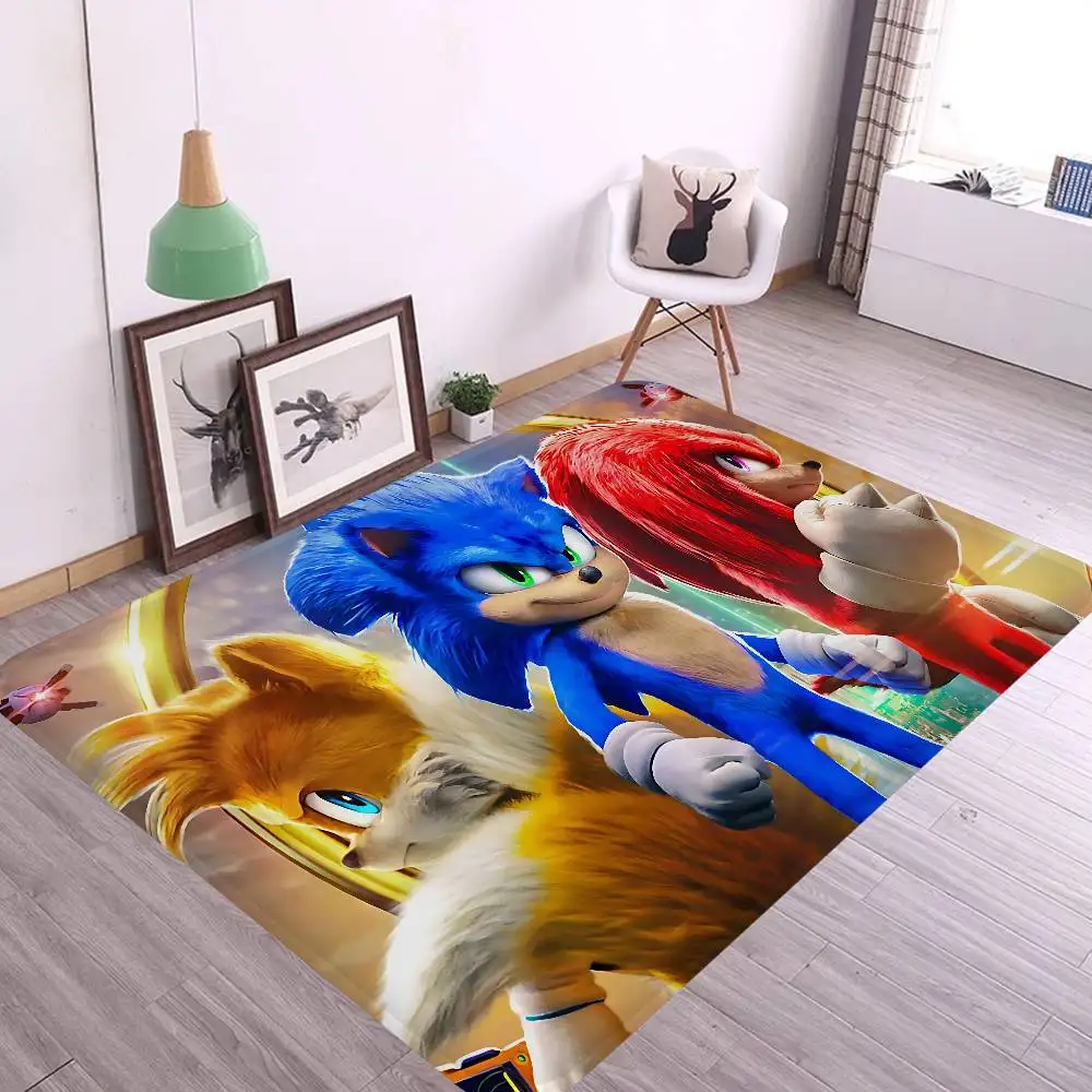 Game S-Sonic The H-HedgehogS Door Mat Nordic Style Bedroom Living Room Doormat Home Balcony Anti-Slip Alfombra