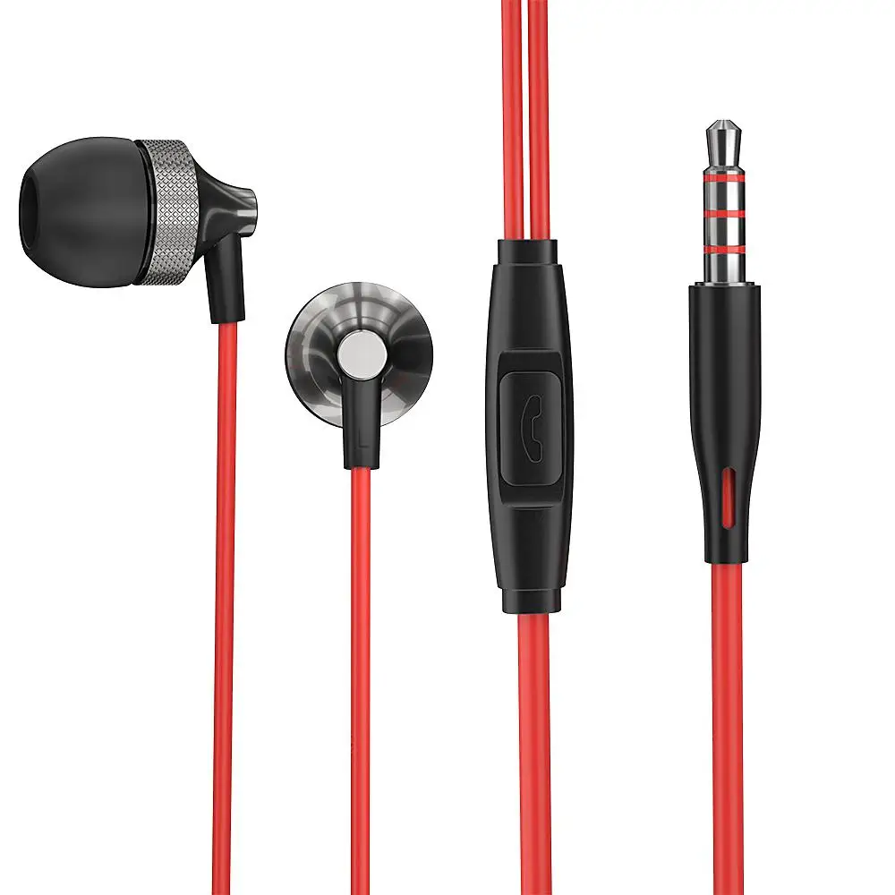 Wired Earphone Compatible Noise Reducing Earphones Clear Sound Quality Solid And Undistorted Bass Stereophone Jack Earphone