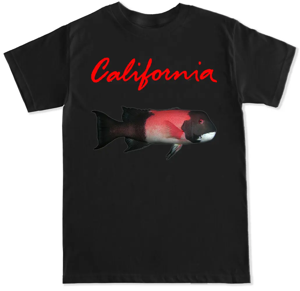 

California SHEEPHEAD Coast Sport Fish Fishing Game Wild Life T Shirt Tank Top