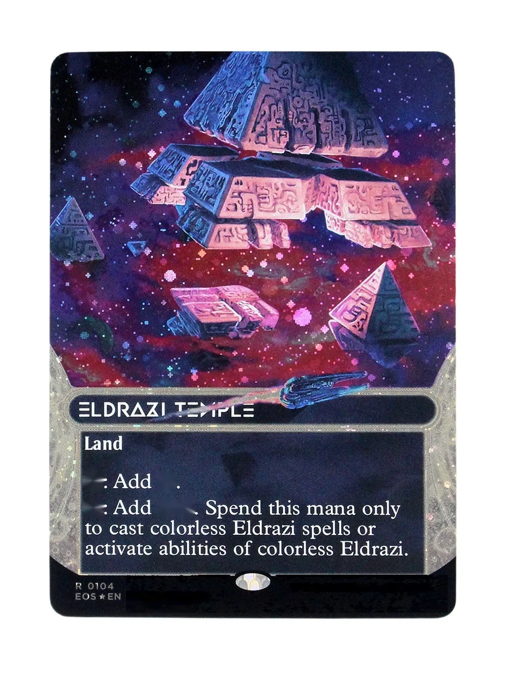 EOS Galaxy Foil Reflecting Pool Eldrazi Temple Inventors' Fair TCG Proxy Cards Custom Top Quality Game Collection Trading Cards