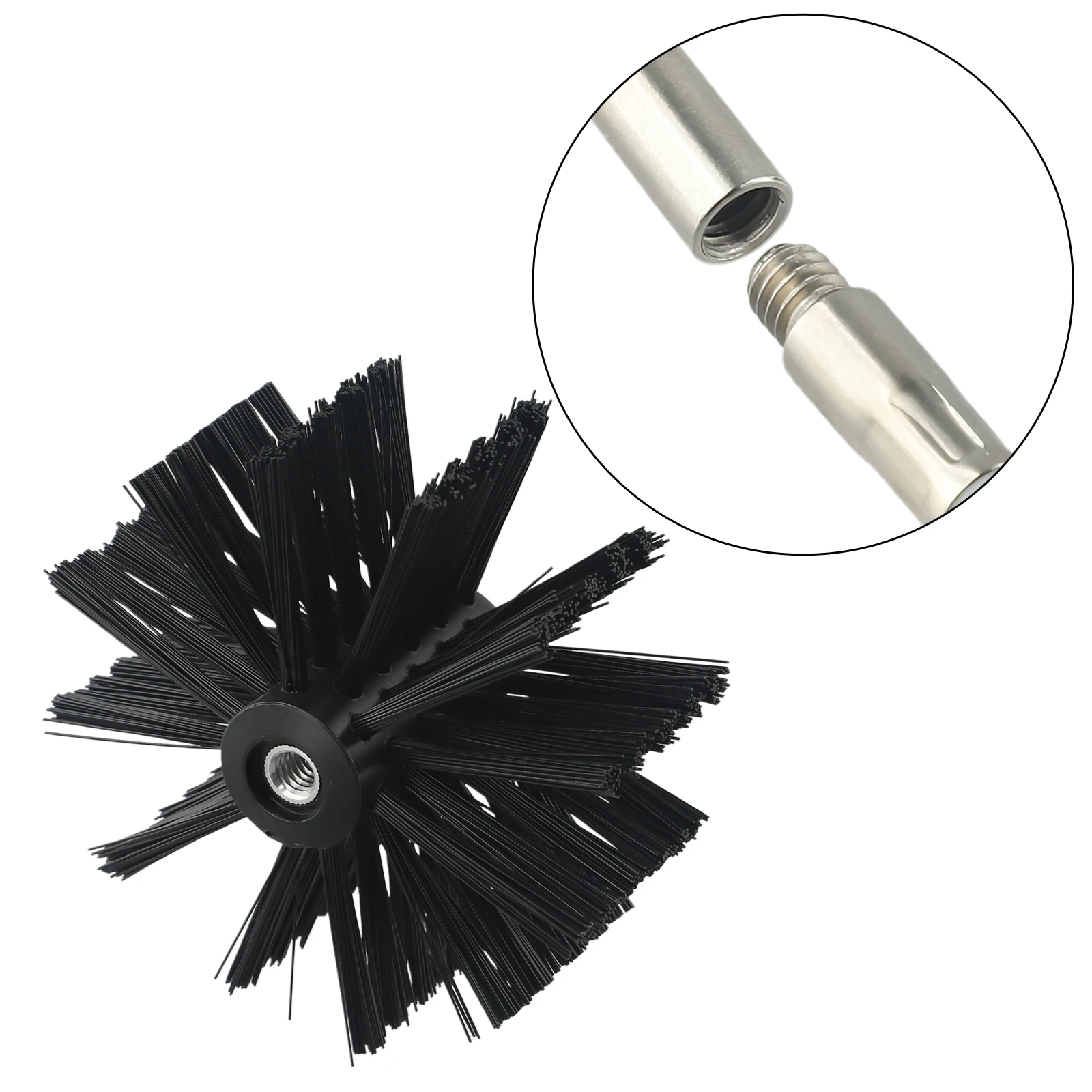 Parts Inner Wall Cleaning Bendable Chimney brush Flexible Household Tools Nylon Long Handle Accessories Practical