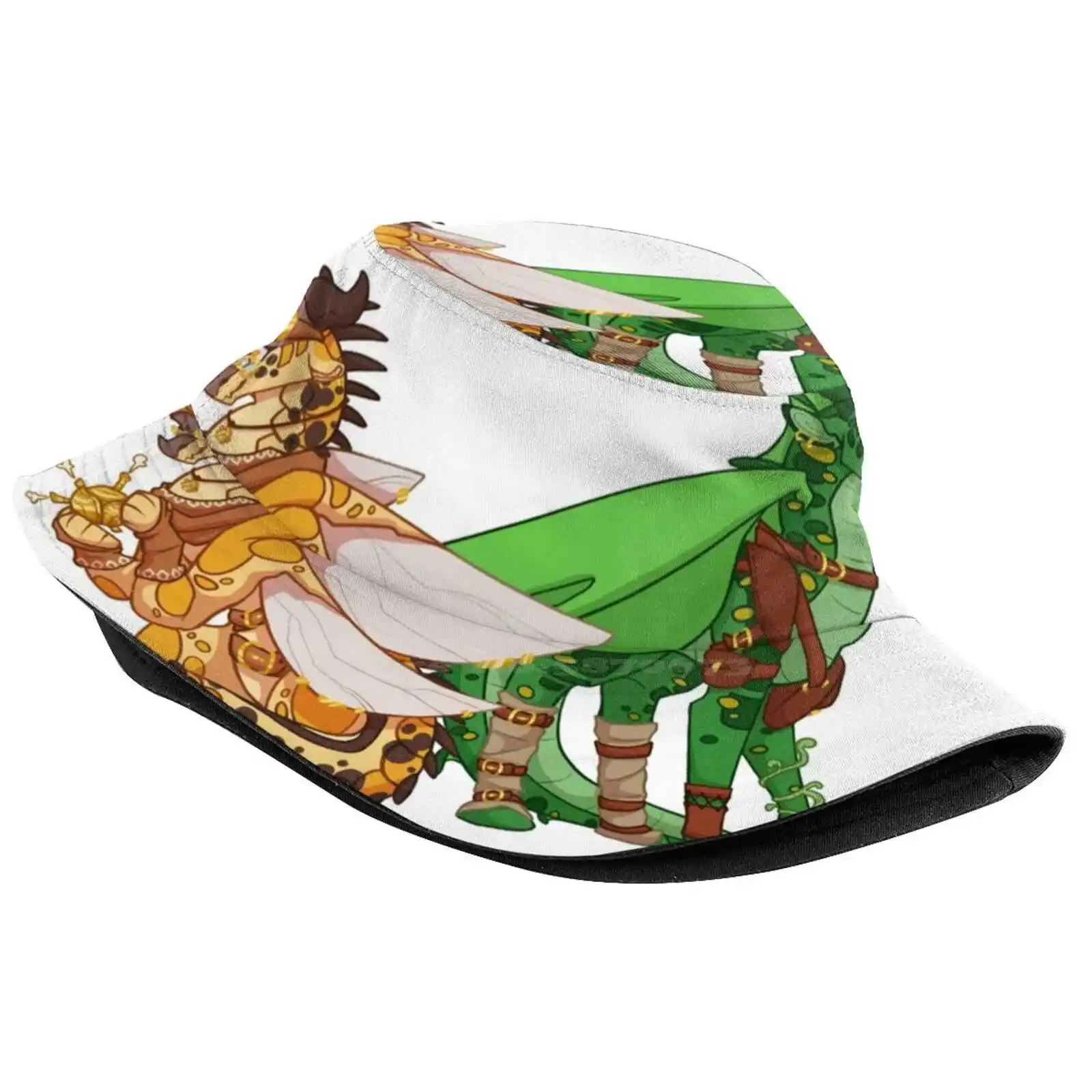 Order Of Copper Seedlings Sun Cap Fisherman Hat Bucket Hats Wings Of Fire Wof D D Cyprus Dragons Cricket Sundew