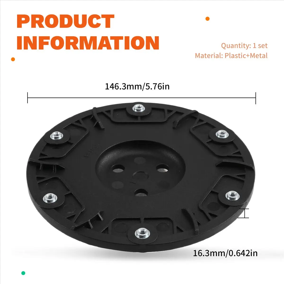 A74U RSD-01 Lawn Mower Cutter Disc Turntable for Landroid/// Robotic Mower Knife Disc Mower Parts