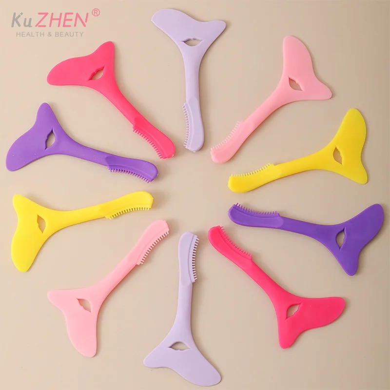 Multi-Functional Eyeliner Stencil Wing Tips Eyeliner Aid Drawing Lipstick Wearing Aid Reusable Makeup Tools Auxiliary Artifact