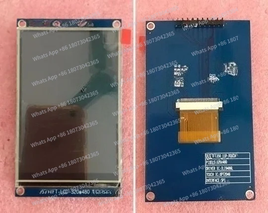 

Maithoga 3,5-дюймовый 11-контактный сенсорный цветной ЖК-экран с платой адаптера ILI9488 ST7796 Drive IC 320*480