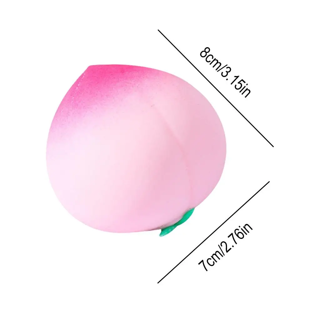 2023 neue kreative Anti-Stress-Pfirsich Squishy Needoh Kinder ball Ball Squeeze Geschenk Zappeln Spielzeug Neuheit n6v4 – Detail 2