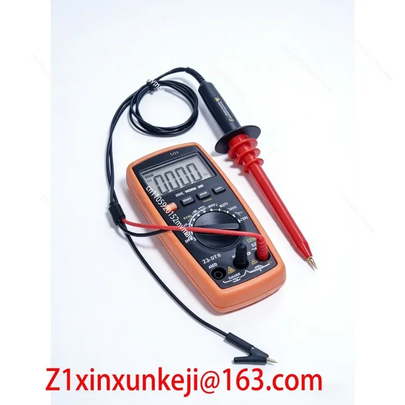 High Voltage Test Rod, Pressure Attenuation Rod DF40, Connected To A Multimeter To Test The High Voltage Rod