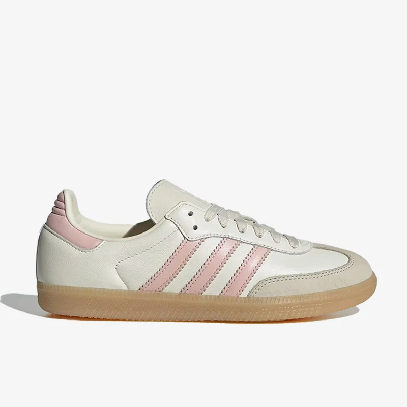 Adidas genuine clover SAMBAOG new women's pink and white training shoes IH9059