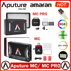 Aputure MC/ MC Pro RGBWW LED, 2000K-10000K Support Magnetic Attraction IP65 Protection 15 Built-in Light Effects and App Control