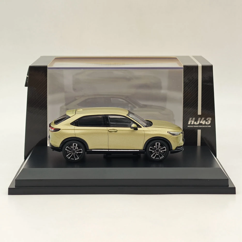 

Hobby Japan 1:43 VEZEL Sand Khaki Pearl Diecast Model Car Limited Collection Auto Toys Gift HJ431002K