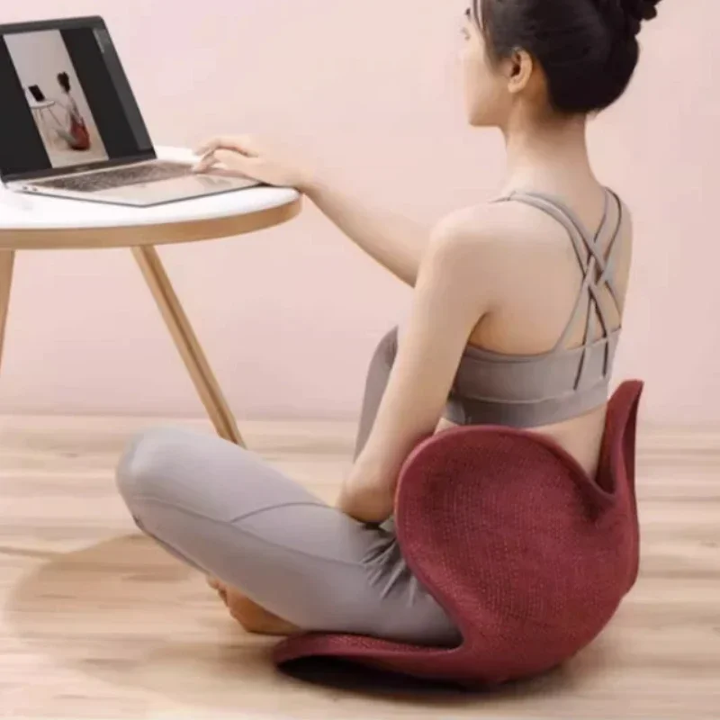 

Japanese Petal Thickened Cushion Office Sit Waist Spine Support Hip Cushions Ergonomic Sitting Posture Correction Seat Cushion