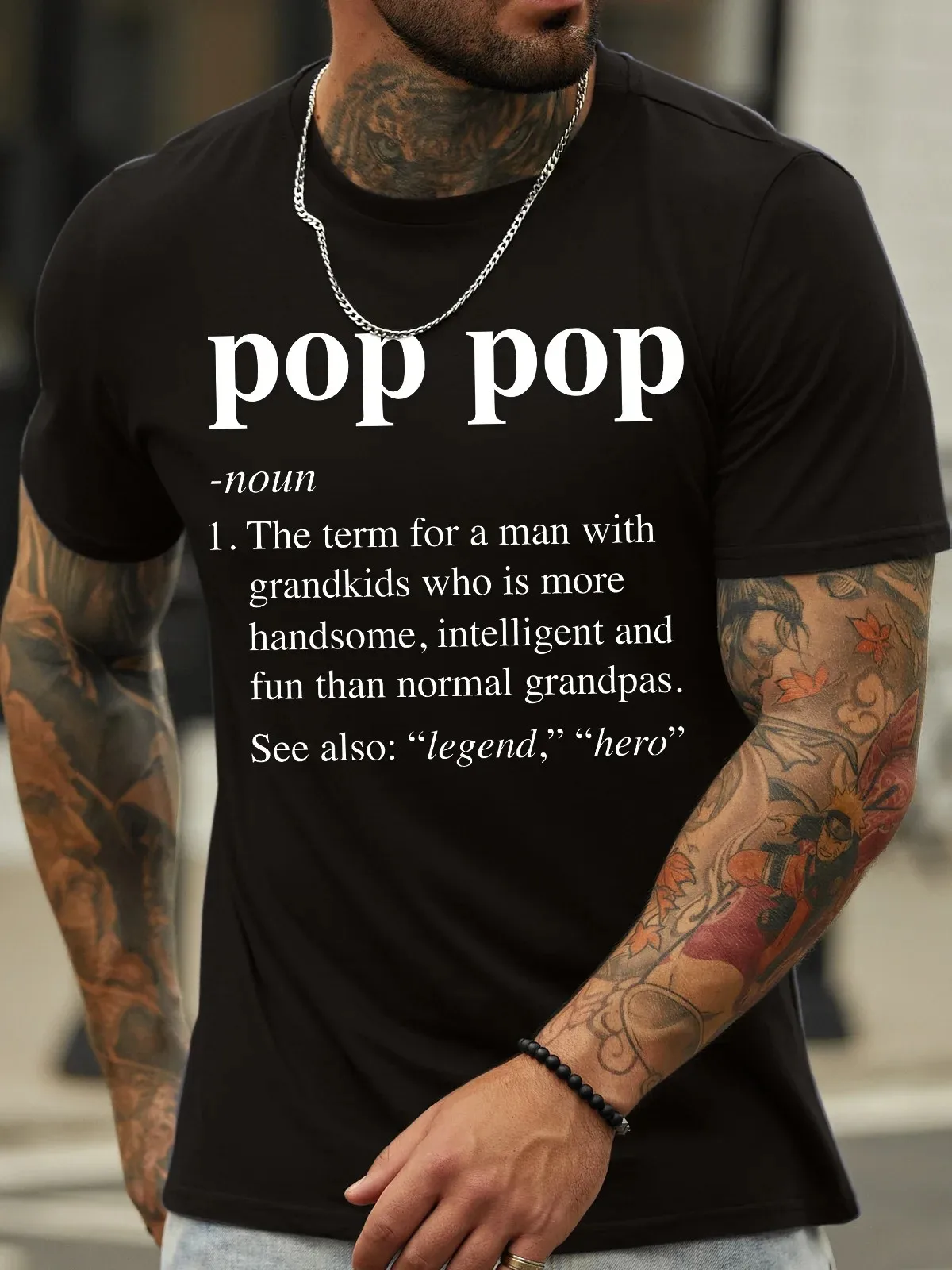 Men's Wooden Spoon Survivor Funny Graphic Print Text Letters Cotton Casual T-Shirt