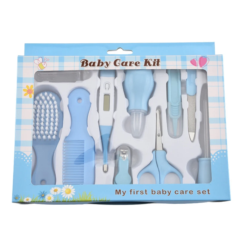 Kit de cuidado de la salud para recién nacidos, artículos de aseo para bebés, artículos esenciales para el cuidado del bebé, 6/8/10/13 uds.