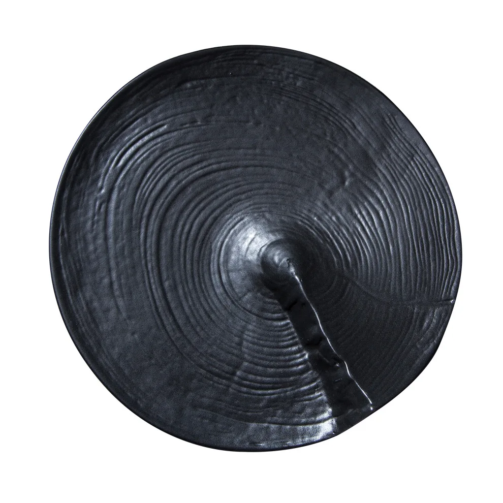 Japanese tableware ceramic plate high value characteristic hotel Western Restaurant steak dinner plate