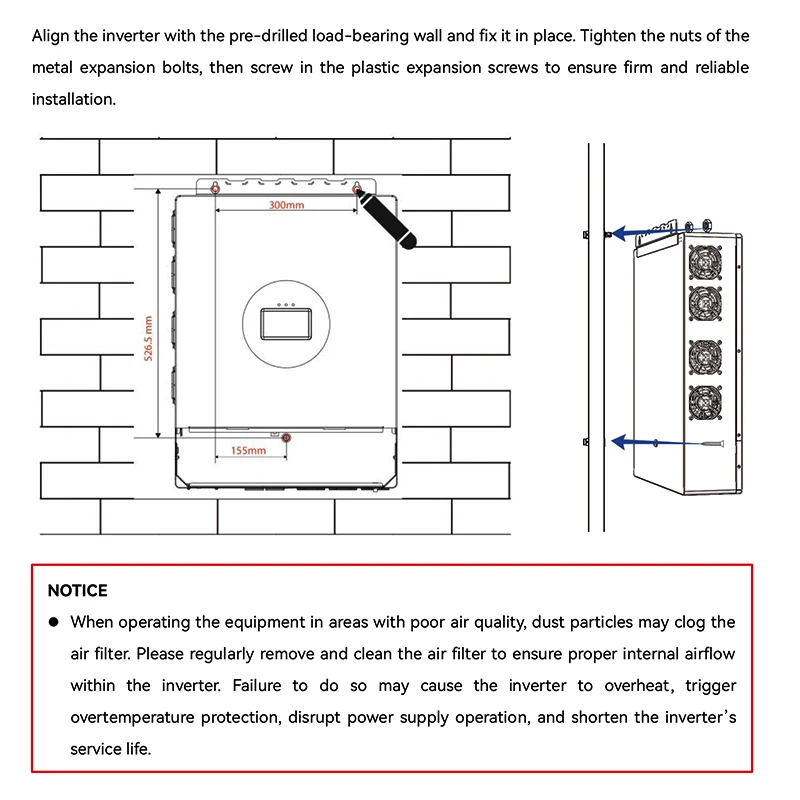 ECGSOLAX 12KW 48V Hybrid Solar Inverter Split Phase 120V/240V  Pure Sine Wave Inverter With MPPT 200A Solar Charger Bulit in WIF
