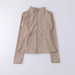 2025 Fitness Clothing Sportswear Tops Ladies Seamless Women Top T Shirt Long Sleeve Yoga Wear Jacket