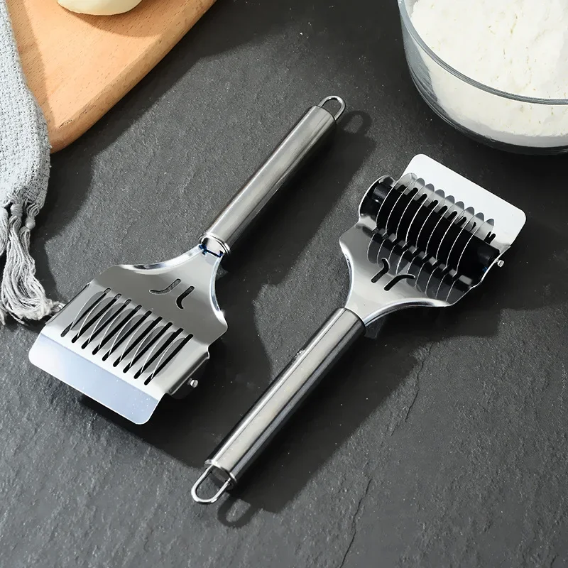 Stainless Steel Manual Noodle Cutter Rolling Spaghetti Maker Pressing Pasta Machine Kitchen Shallot Knife Cooking Accessories