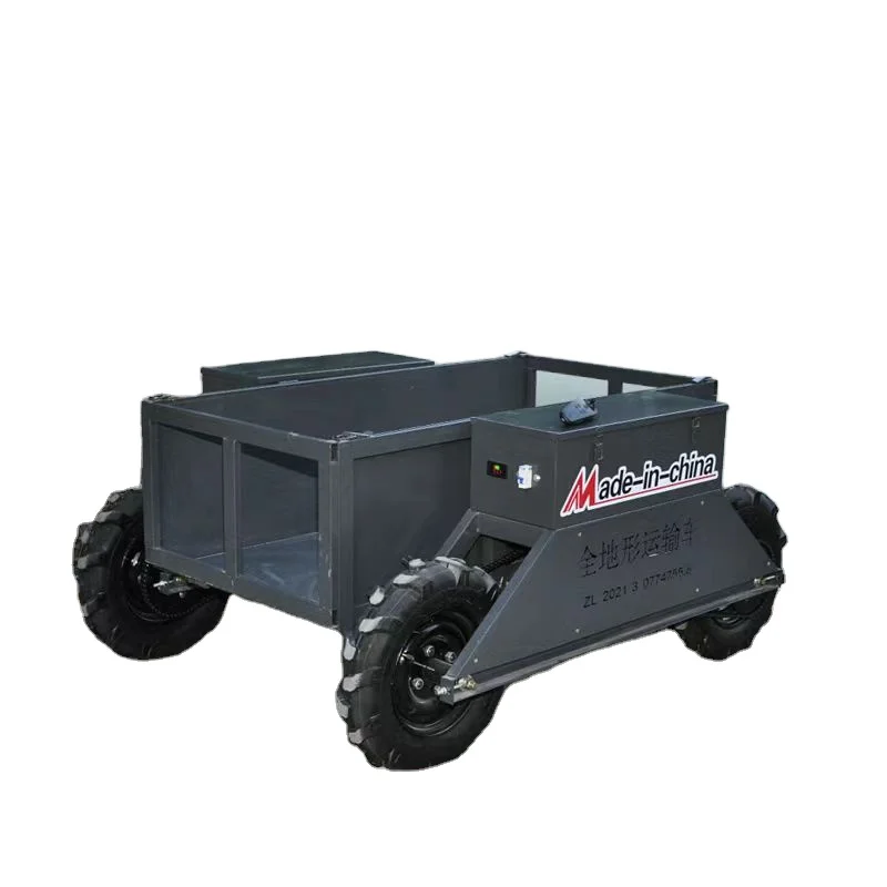 

Factory Supplied Four Wheel Drive 400kg All Terrain Remote Control Transport Vehicle for Sale