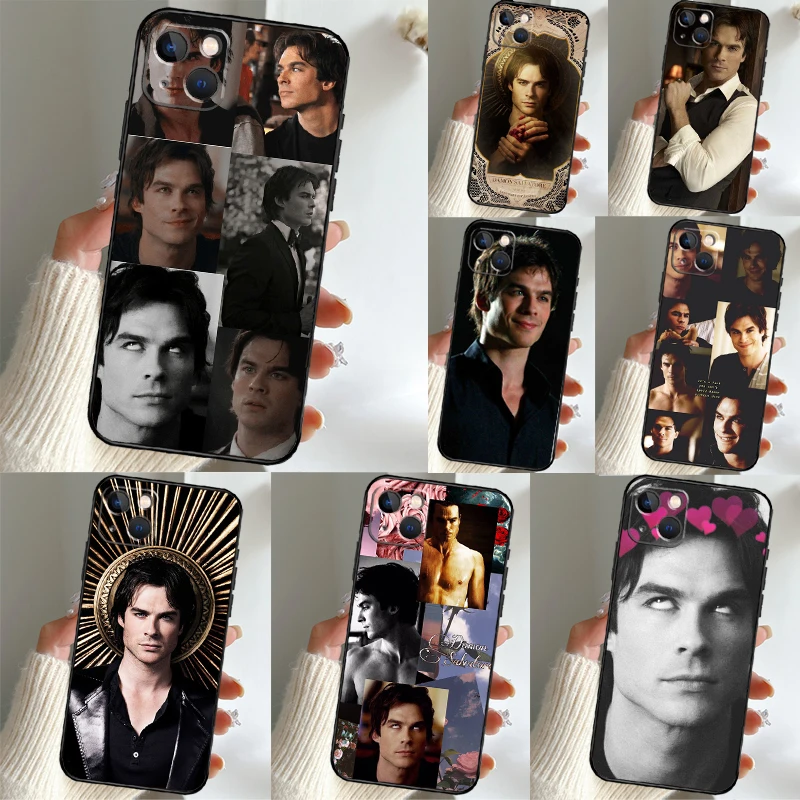 The Vampire Diaries Damon Salvatore Case For Samsung Galaxy S26 S25 S24 S23 Ultra S10 S20 S21 S22 Plus S23 FE S25 FE Phone Cover