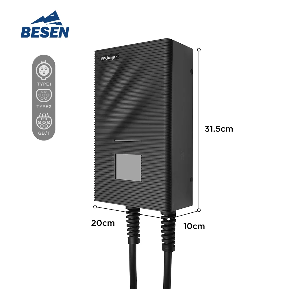 11kW Wall Mounted EV Charger 16A 3 Phase Smart APP Control IOS & Android Supported