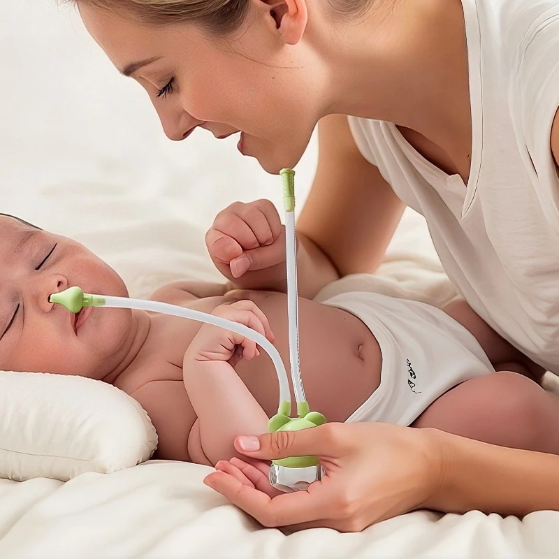 Newborn Baby Nasal Aspirator for Children Nose Cleaner Sucker Suction Tool Protection Health Care Baby Mouth Nasal Suction Devic