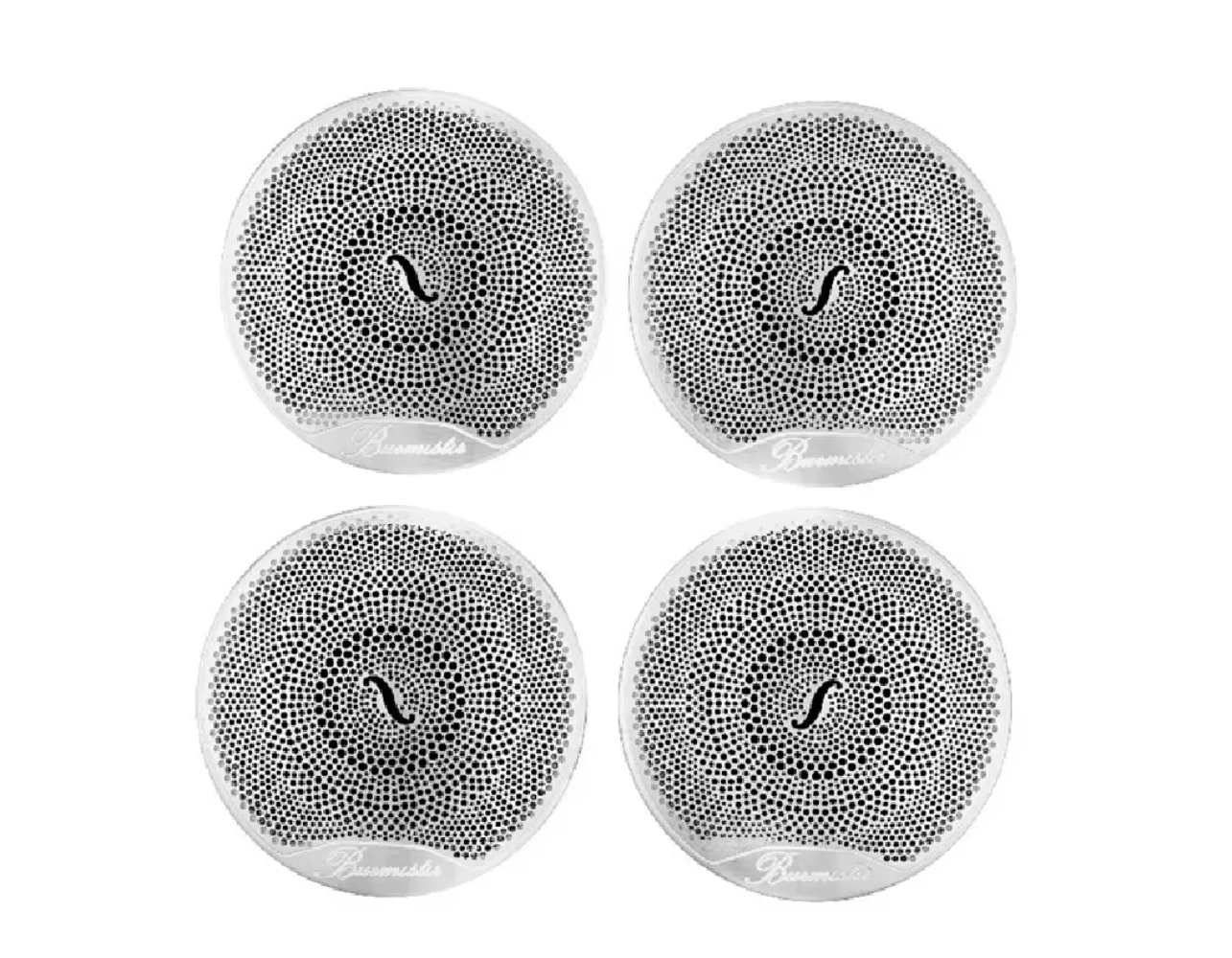 4PCS For Mercedes Benz W213 W205 X253 E C GLC Class Car Door Audio Cover Speaker Decor Loudspeaker Trim Interior Accessories