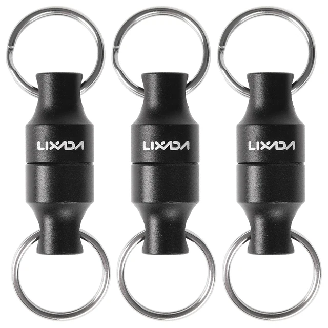 Lixada Clip Fishing Magnetic Net Release Holder Keeper Magnet Clip Landing Net Connector Holder Fishing Magnetic Clip