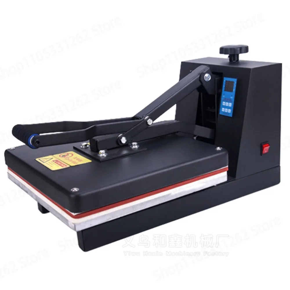 High Pressure Flat Heat Press 38*38CM Heat Transfer Printing Machine For Fabric Sublimation