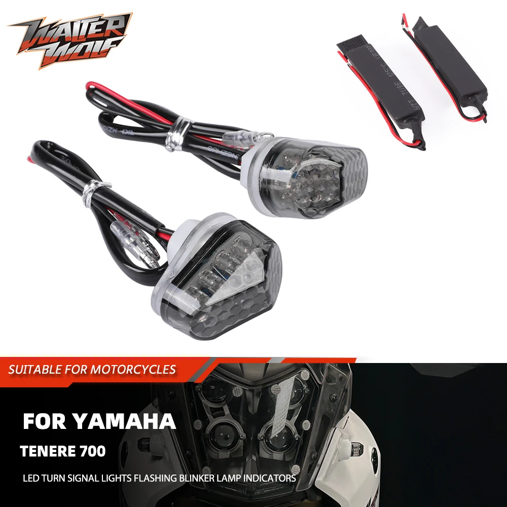 

For Yamaha Tenere 700 Rally World Raid Rally Extreme Explore XTZ07/XTZ700 Tenere Turn Signal Lights Flashing Blinker Indicators