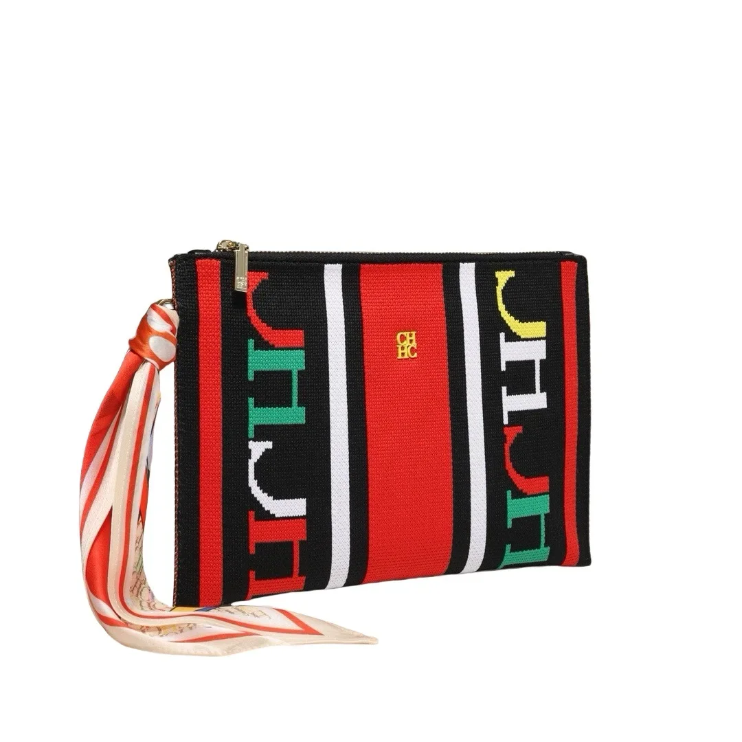 Luxury Simple Designer Large-capacity CHCH Clutch Bag Women's Multi-functional Handbag, Small Bag Hand-held Change With Letter