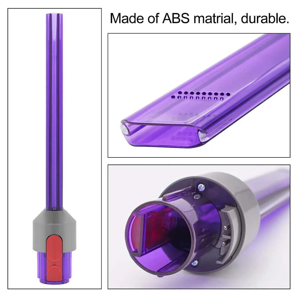 For Dyson V7 V8 V10 V11 V15 Light Pipe Crevice Tool Replacement Cordless Vacuum Cleaners Vacuum Crevice Tool Nozzle Attachment