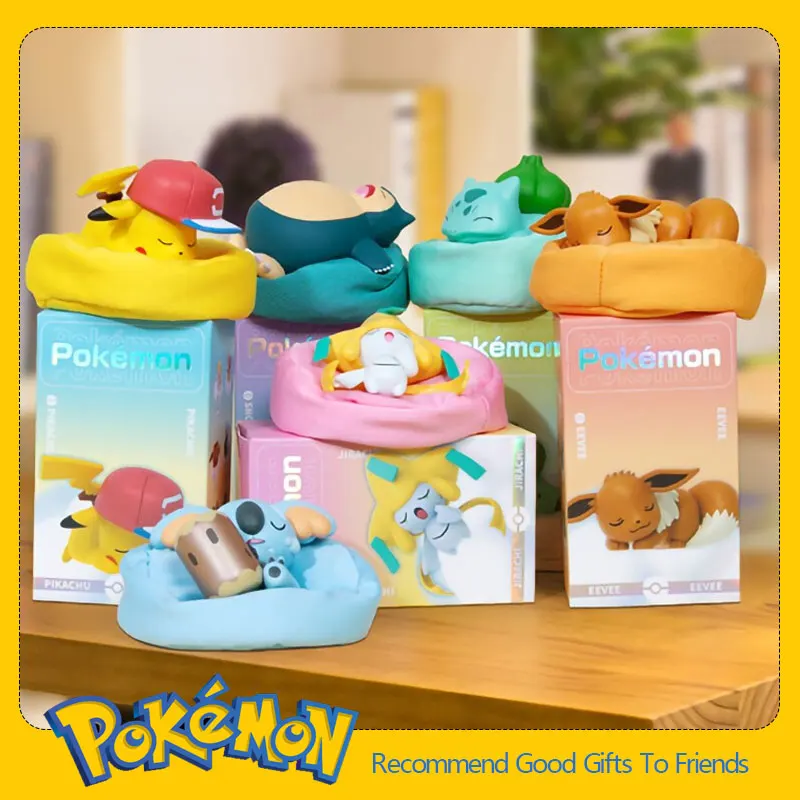 ** Nuevas figuras de acción de Pokémon Kawaii Pikachu Pichu Togedemaru Alola Raichu Mimikyu decoración de coche figuras de Anime juguete para regalo para niños