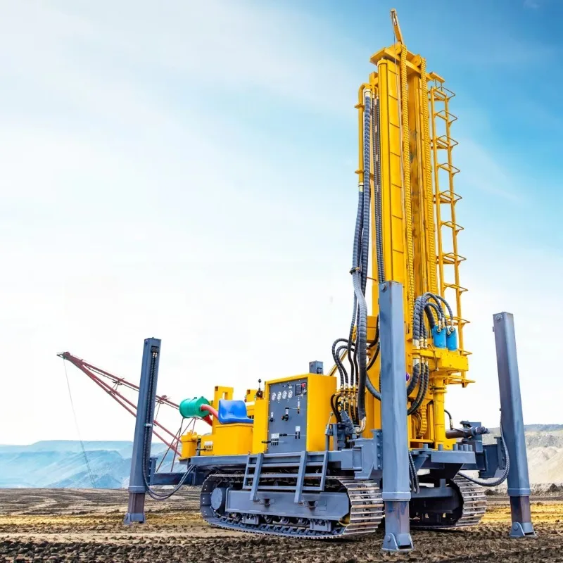 65kw Crawler Homemade Shallow 200m 200 Meter Water Well Drilling Rig Machine Hydraulic Water Well Drill