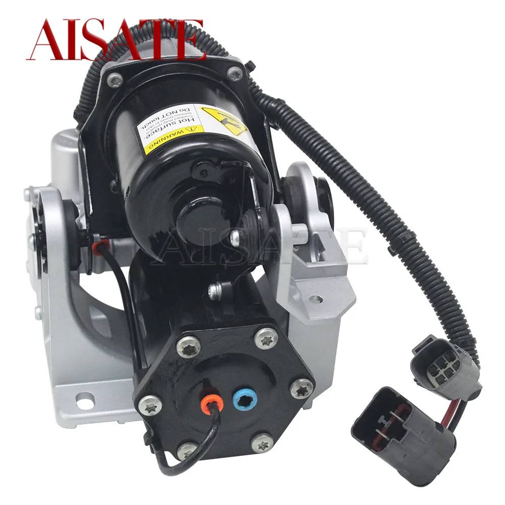 Air Suspension Compressor For Land Rover Discovery 3 LR3 4 LR4 L319 Range Rover Sport L320 With Bracket Hitachi Type Pump