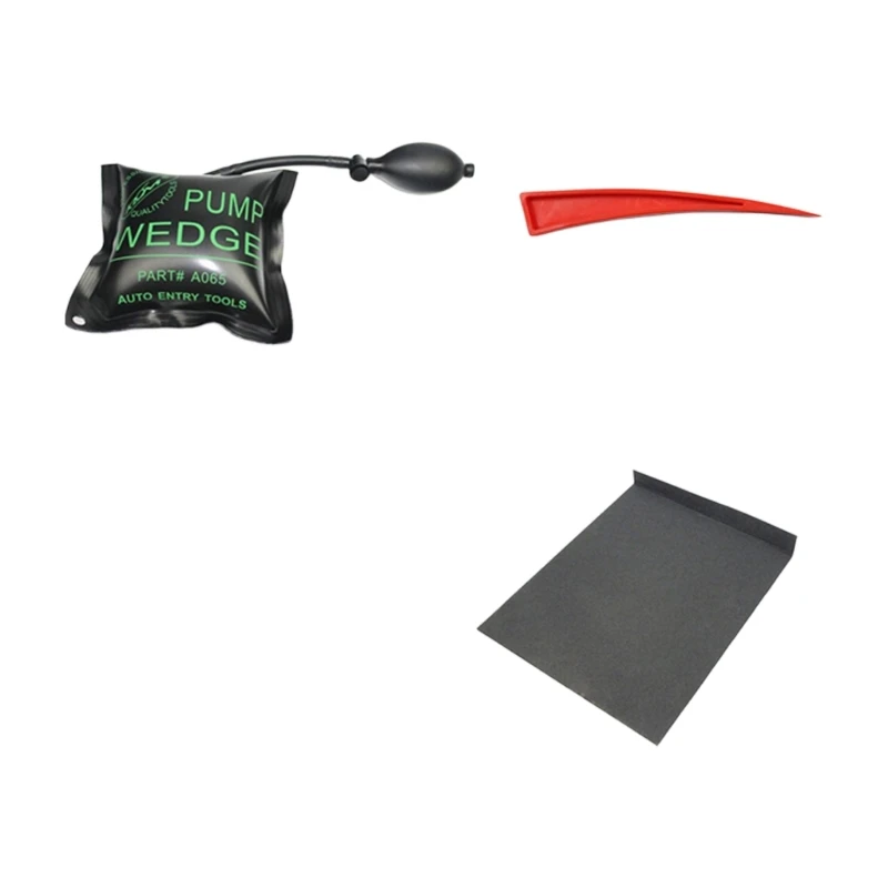 Inflatable Positioning Tool with Manual Inflation, 3 Piece Alignment Set for Door Window Trim Installation H9EE